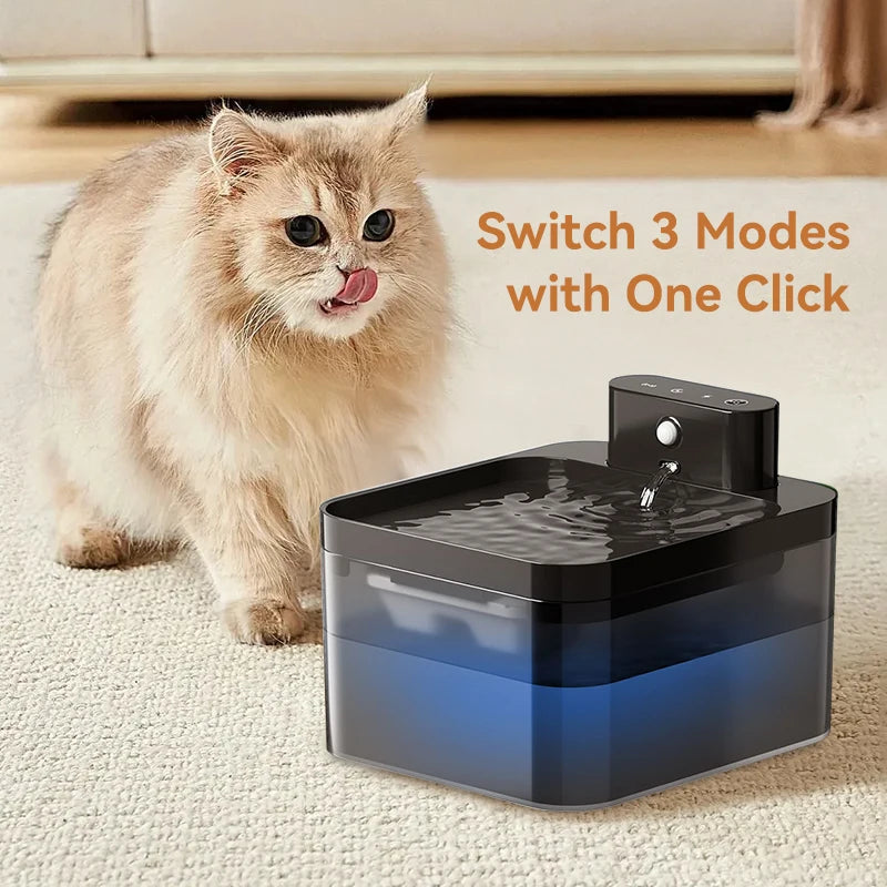 Kablosuz Otomatik Kedi Su Pınarı – Akıllı ve Hijyenik Su Dağıtıcı 🐱💧