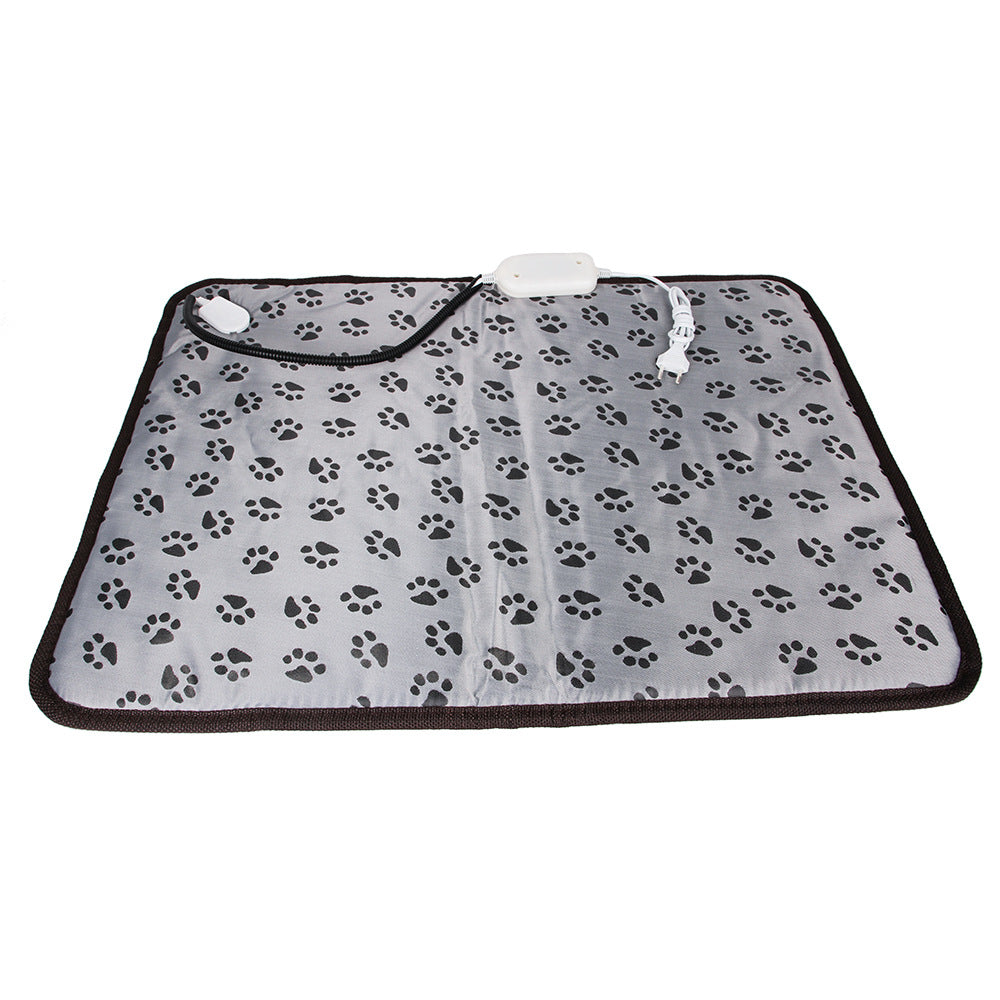 Pet Heating Pad For Dog Cat Heat Mat Indoor Electric Waterproof Dog Heated Pad With Chew Resistant Cord Winter Pet Blanket Warmer