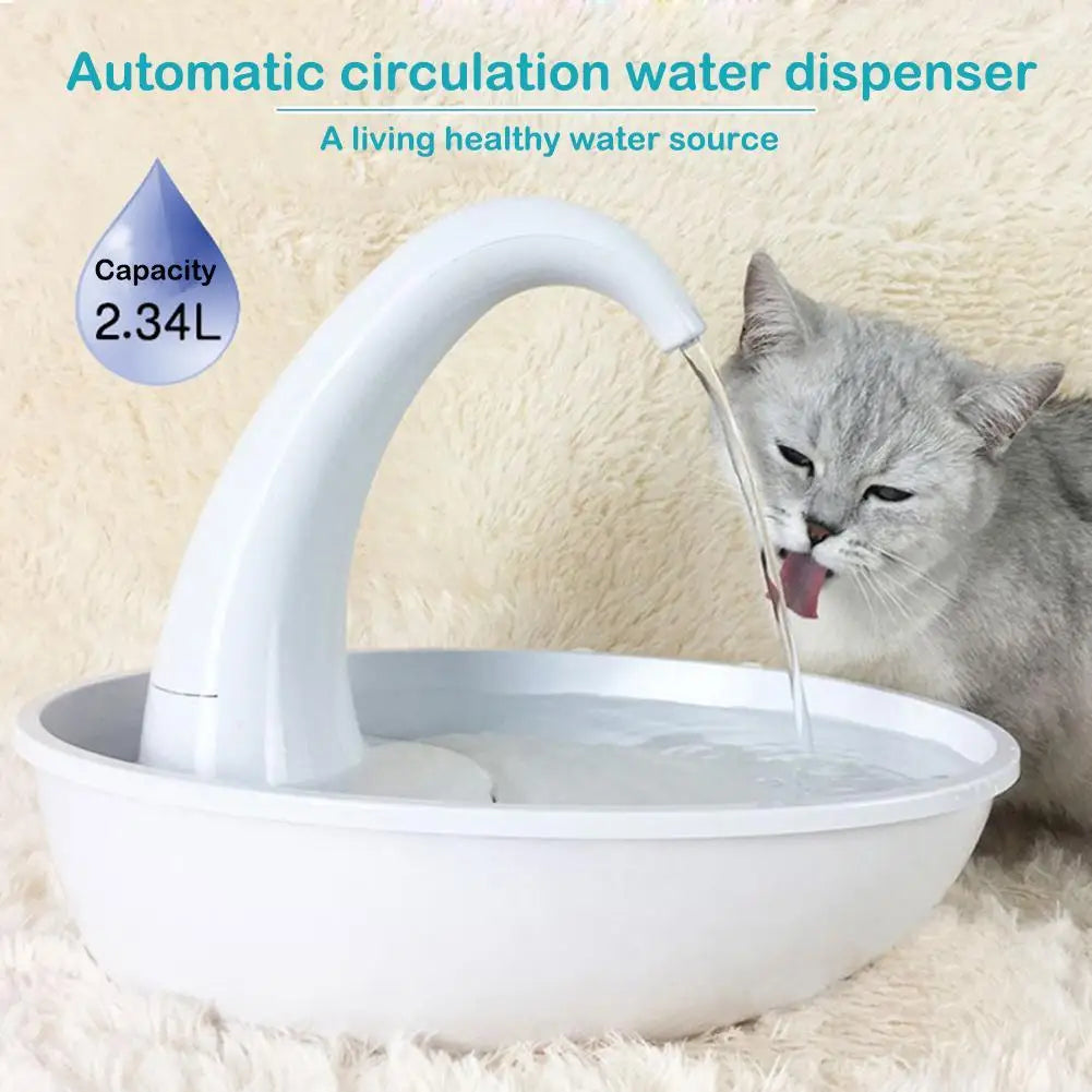 Cat Drinking Bowl Electric Water Dispenser