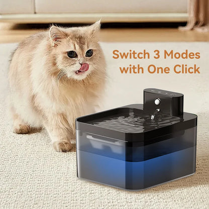 Kablosuz Otomatik Kedi Su Pınarı – Akıllı ve Hijyenik Su Dağıtıcı 🐱💧