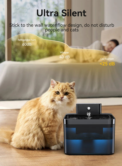 Kablosuz Otomatik Kedi Su Pınarı – Akıllı ve Hijyenik Su Dağıtıcı 🐱💧