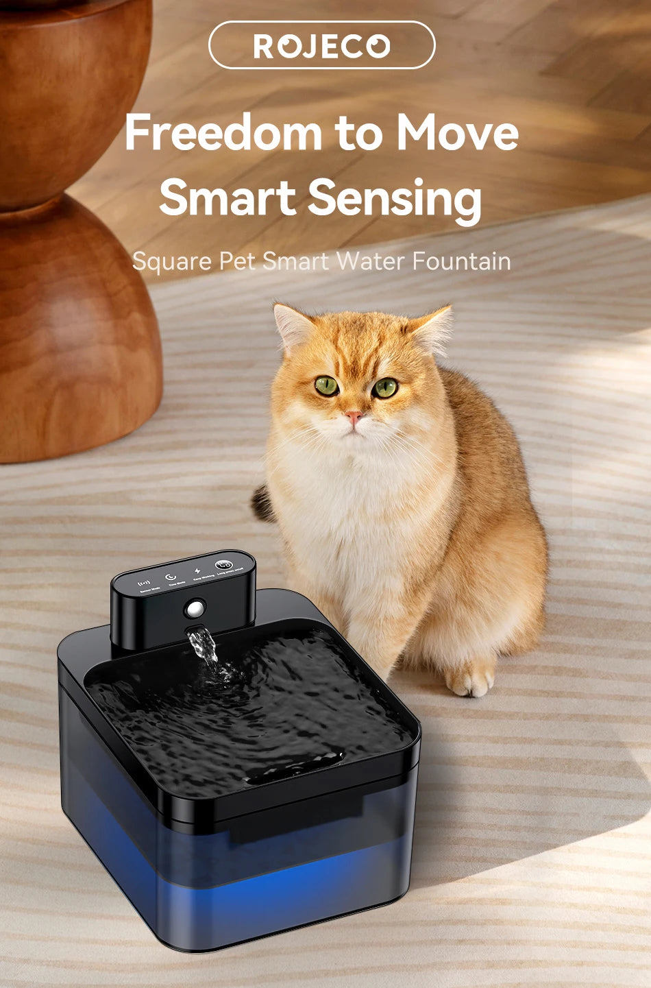 Kablosuz Otomatik Kedi Su Pınarı – Akıllı ve Hijyenik Su Dağıtıcı 🐱💧